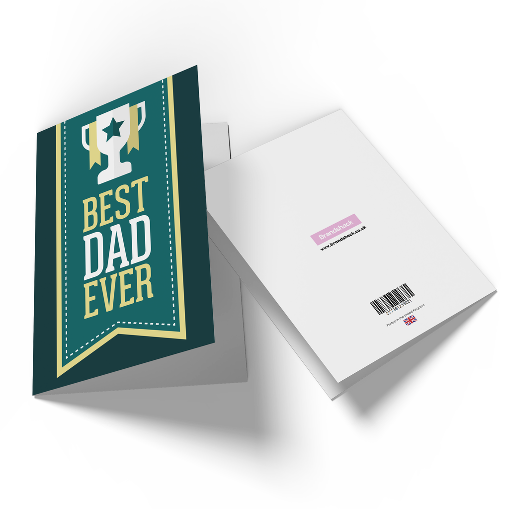 Best Dad Ever Greetings Card