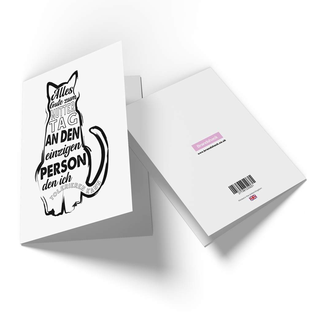 Alles Gute Zum Muttertag An Den Einzigen Person Den Ich Tolerieren Kann Greetings Card