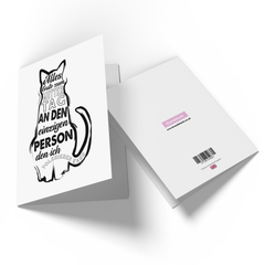 Alles Gute Zum Muttertag An Den Einzigen Person Den Ich Tolerieren Kann Greetings Card