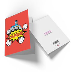 Official Batman Be Good Or Ka-Boom! Greetings Card