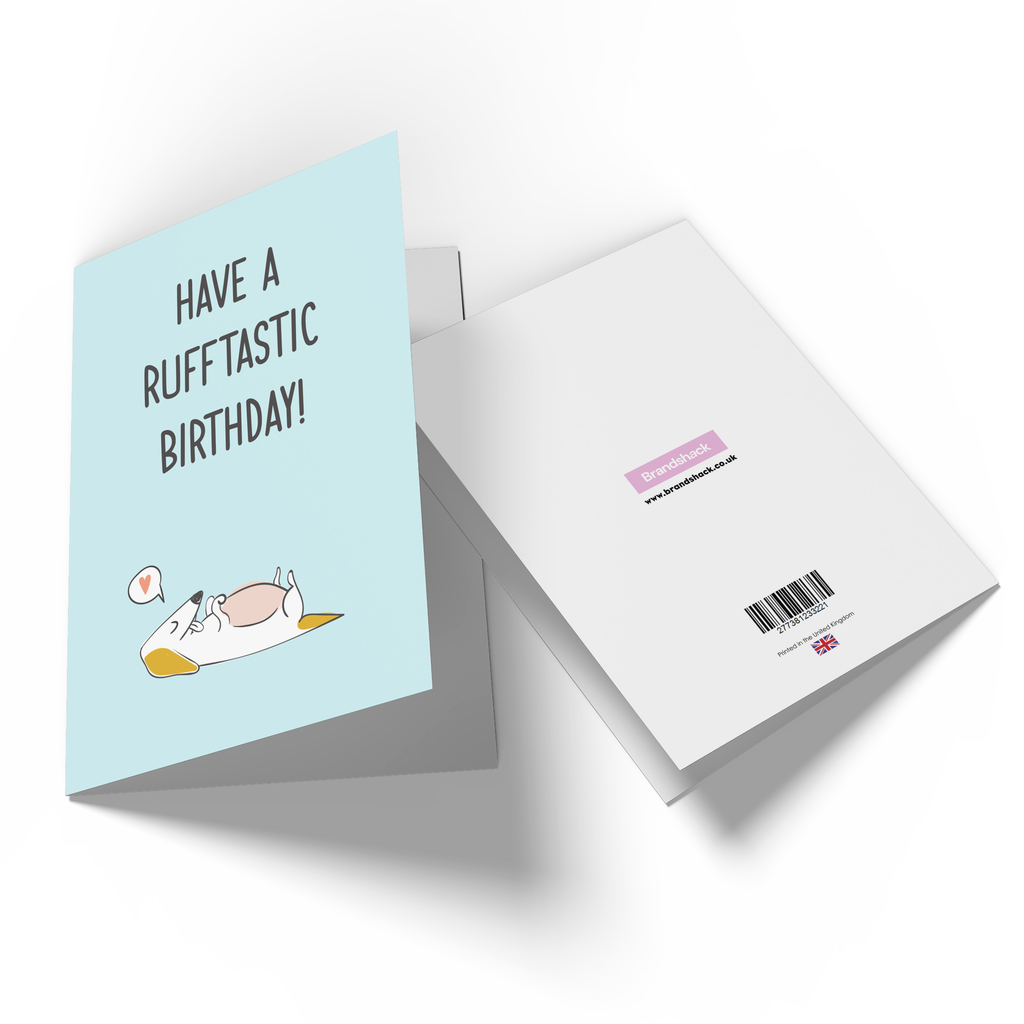 Have A Rufftastic Birthday! Greetings Card