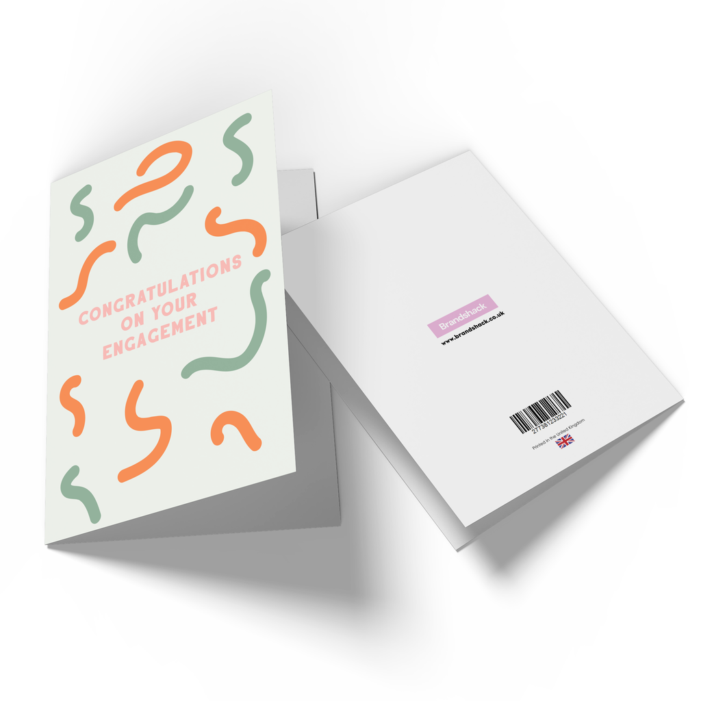 Congratulations On Your Engagement  Greetings Card
