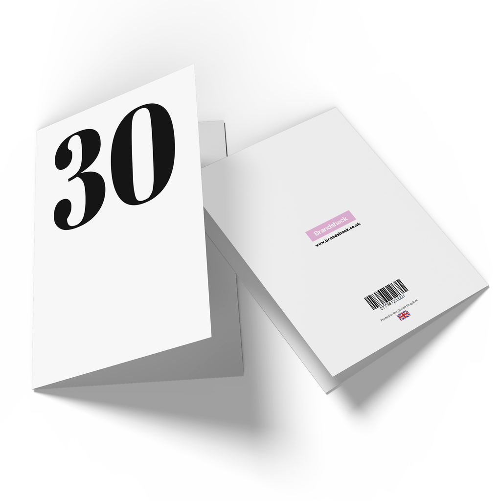 30 Greetings Card