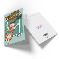 Official Flintstones Yabba Dabba Do Greetings Card