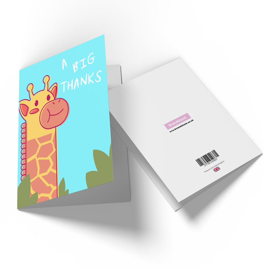 A Big Thanks Greetings Card
