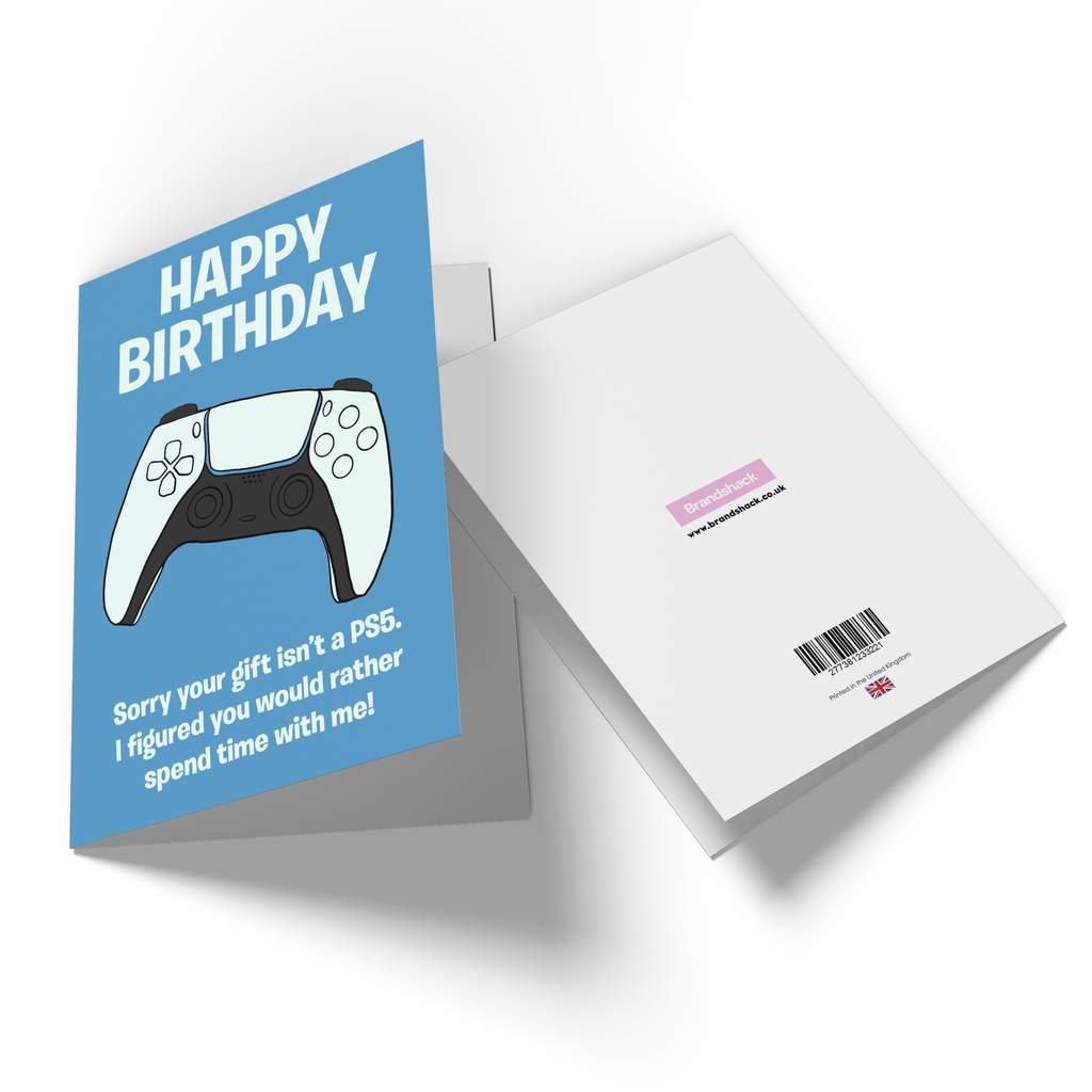 Happy Birthday Sorry Your Gift Isn't A Ps5 Greetings Card