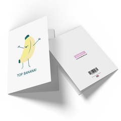 Top Banana! Greetings Card
