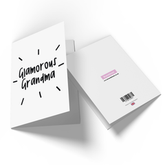 Glamorous Grandma Greetings Card
