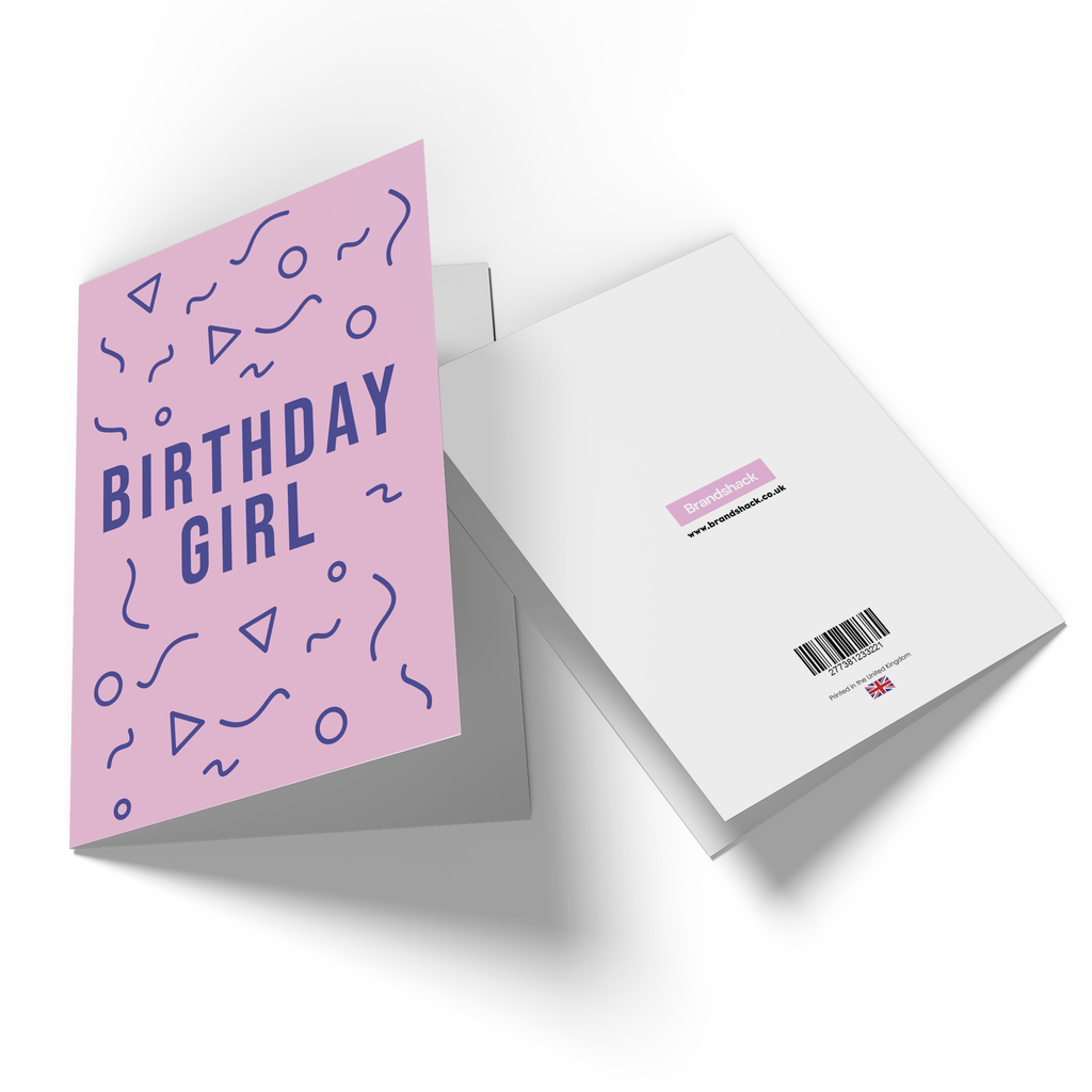 Birthday Girl Greetings Card