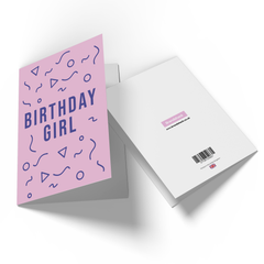 Birthday Girl Greetings Card