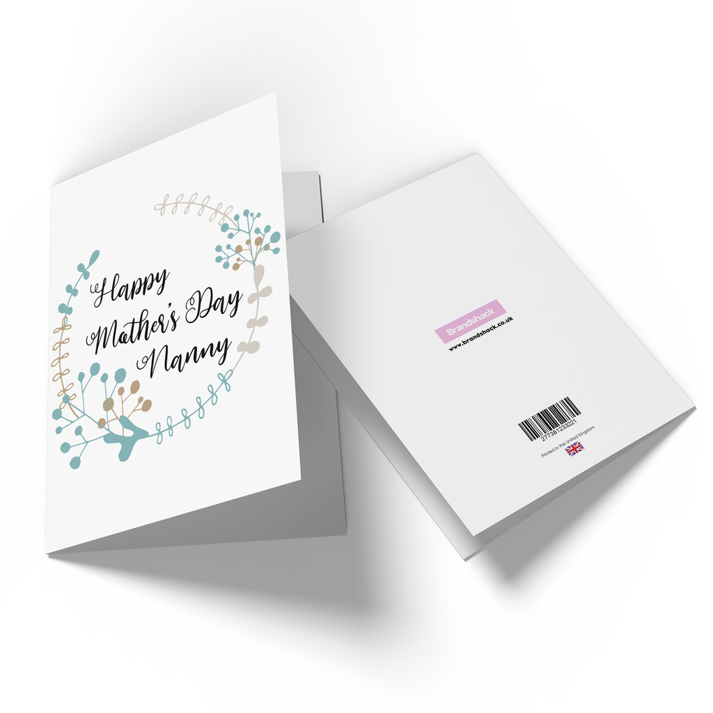 Happy Mother's Day Nanny Greetings Card