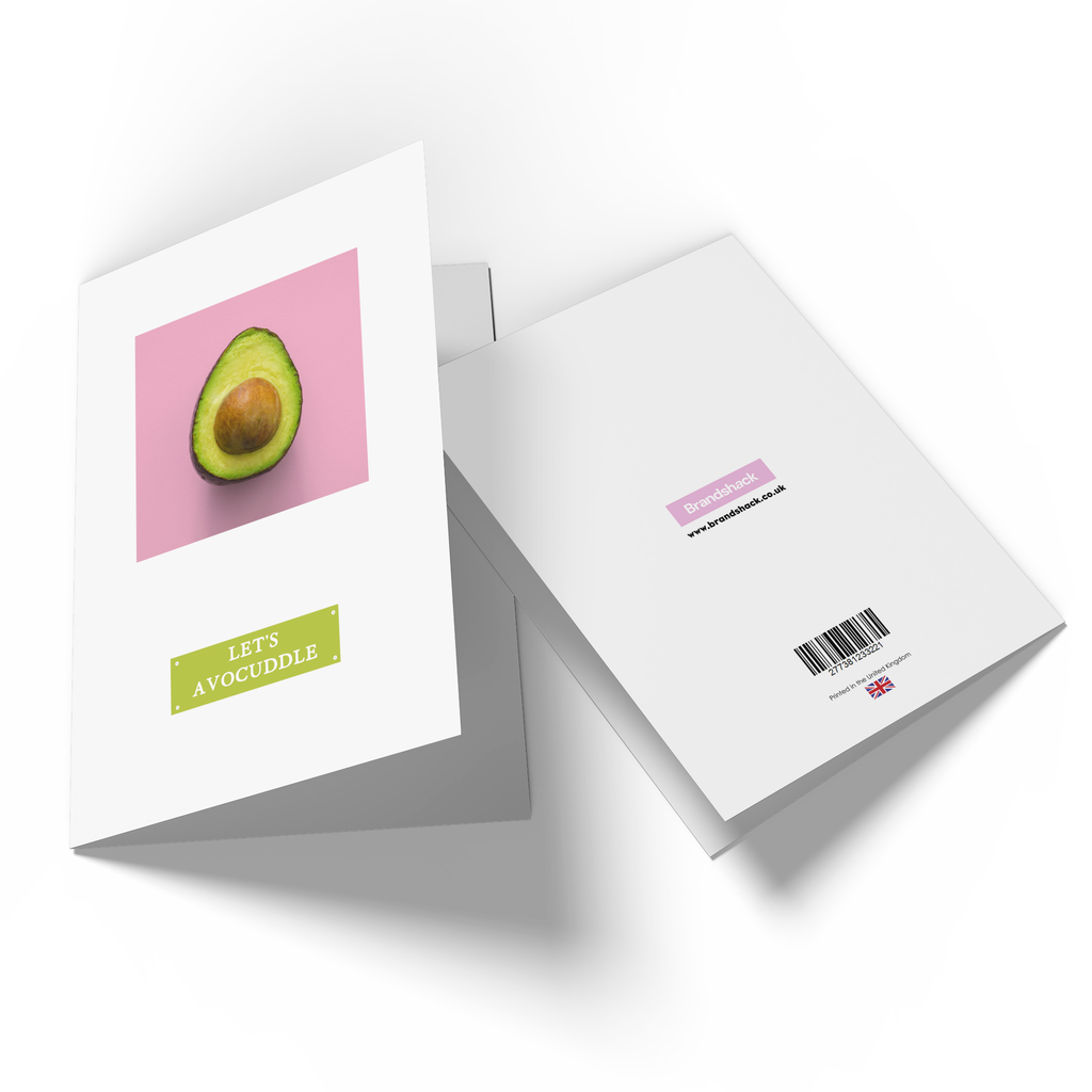 Let's Avocuddle Greetings Card