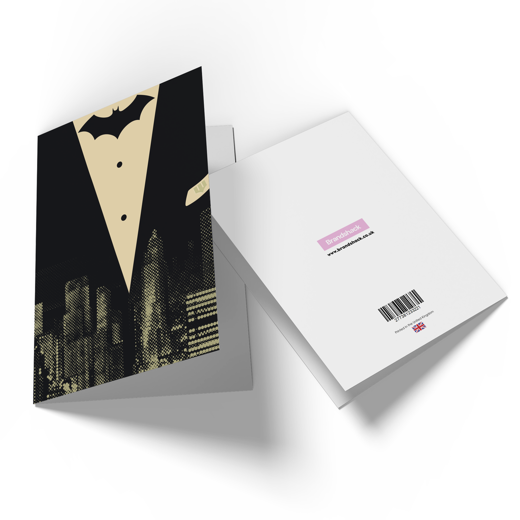 Official Batman Tuxedo Greetings Card