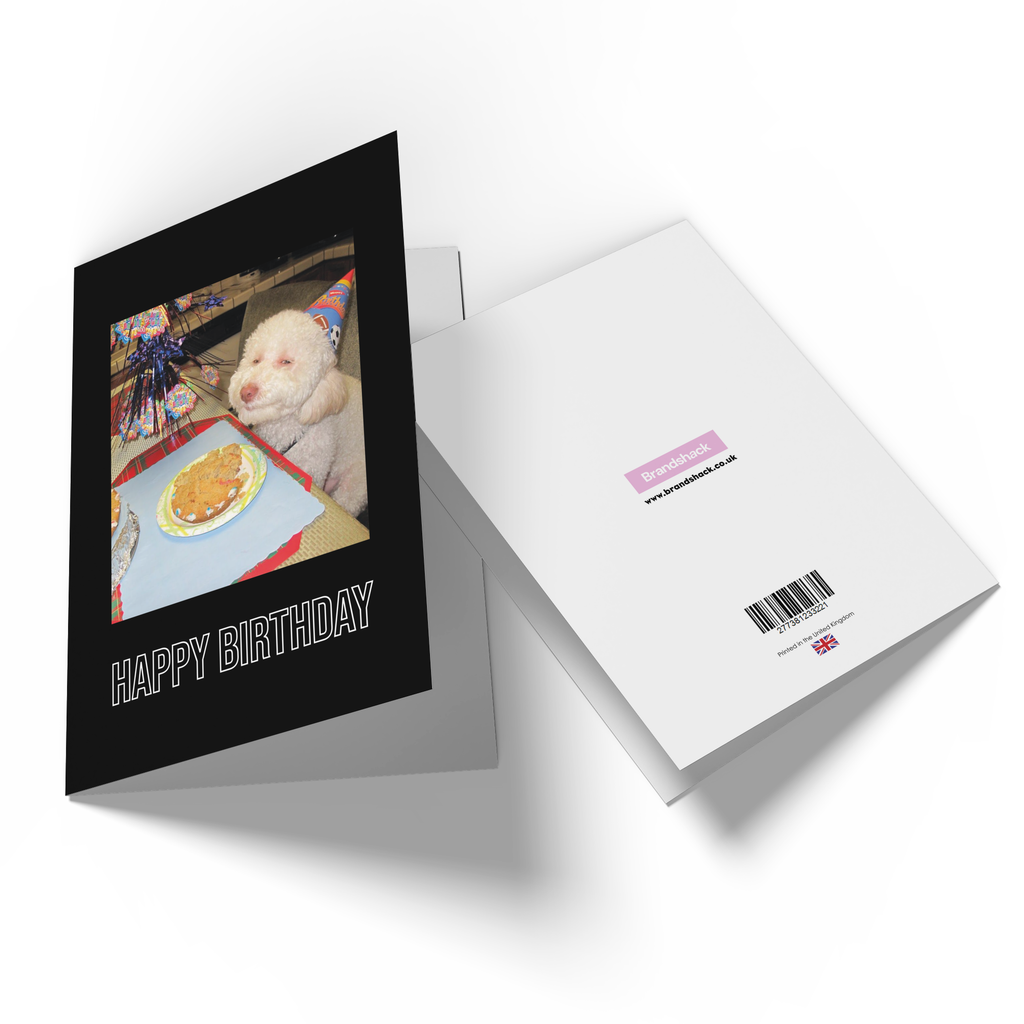 Happy Birthday Dog Meme Greetings Card