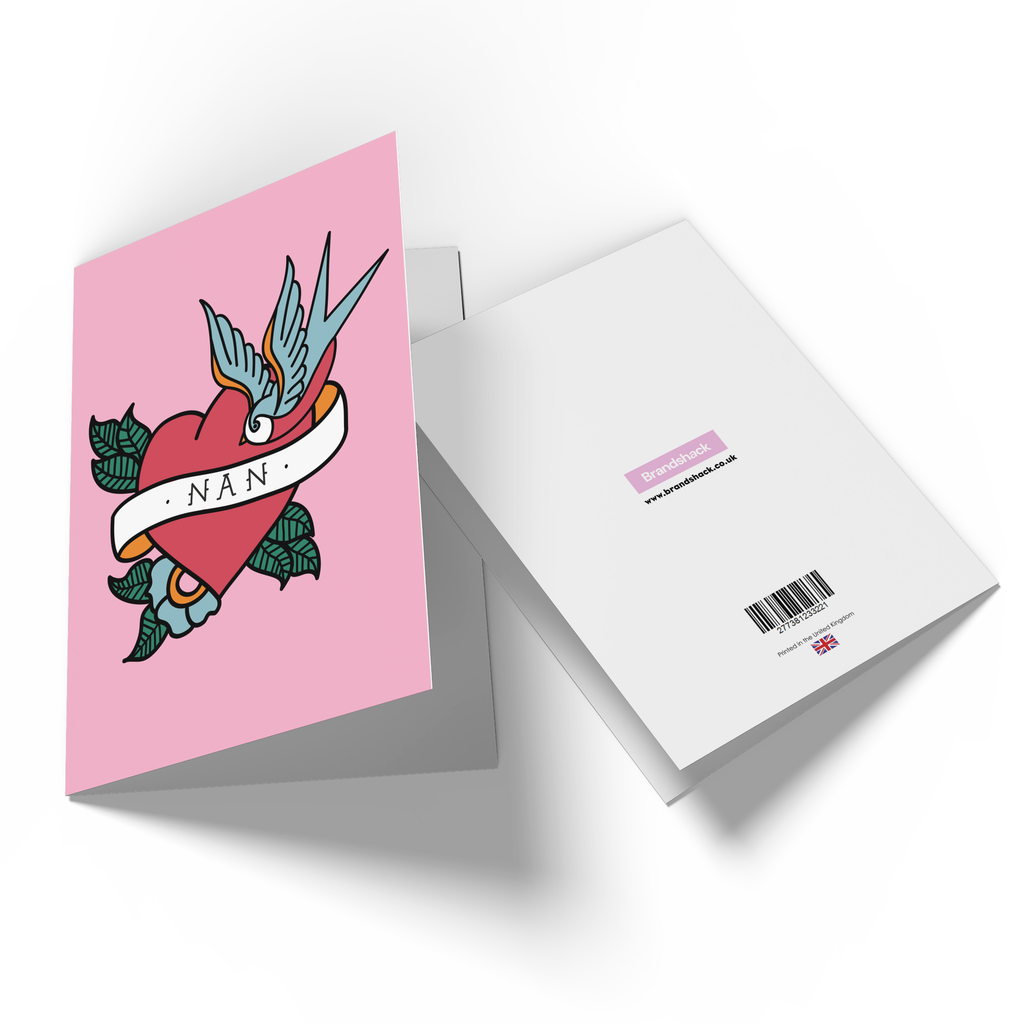 NAN TATTOO Greetings Card