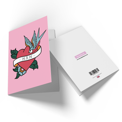 NAN TATTOO Greetings Card