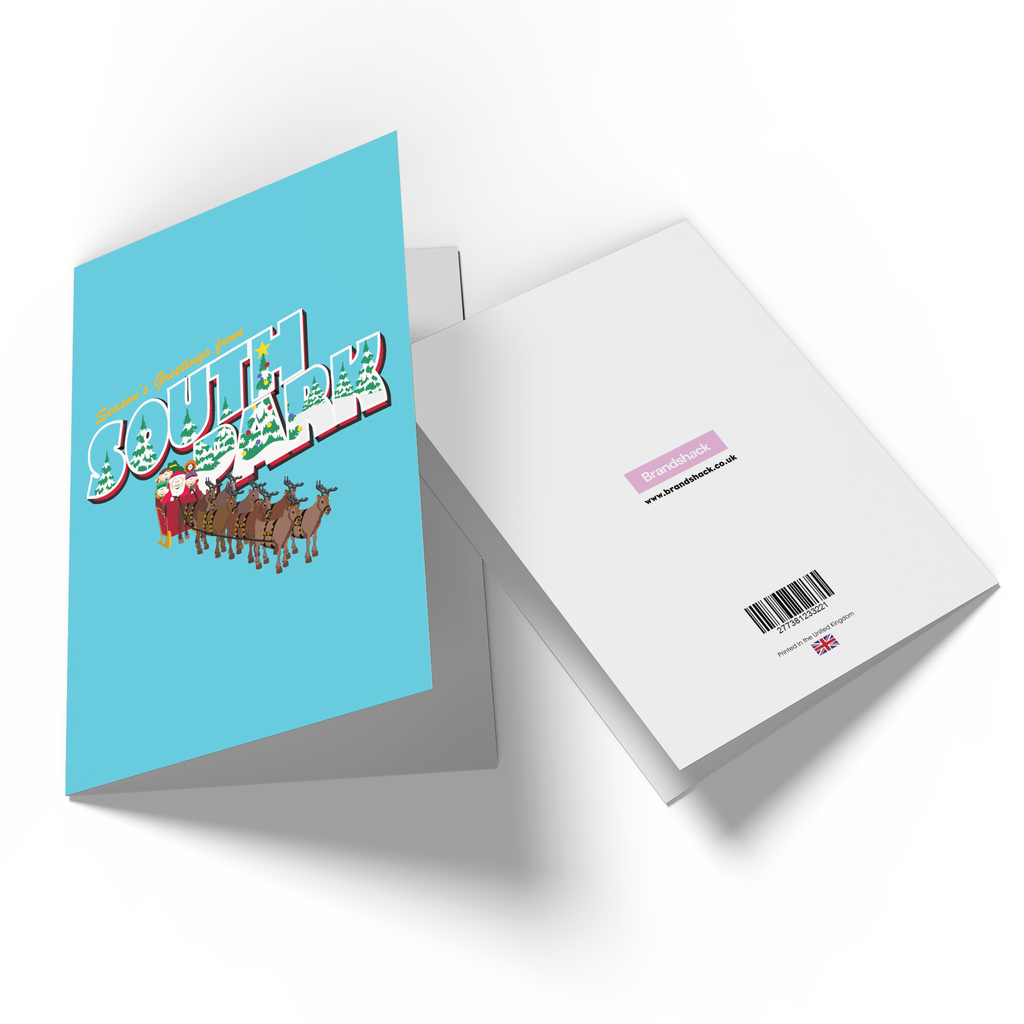 Official Seasons Greetings From South Park Greetings Card