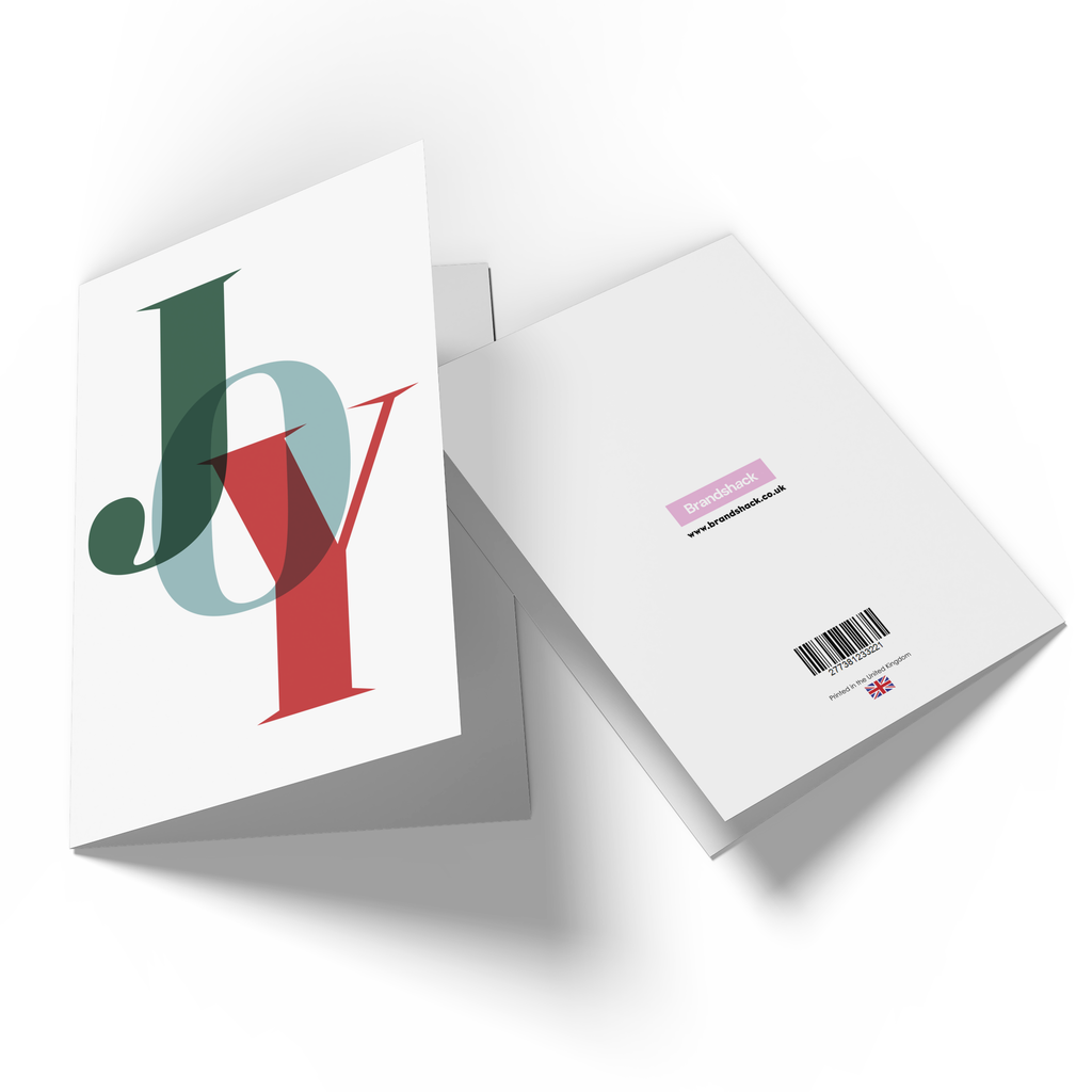 Joy Greetings Card