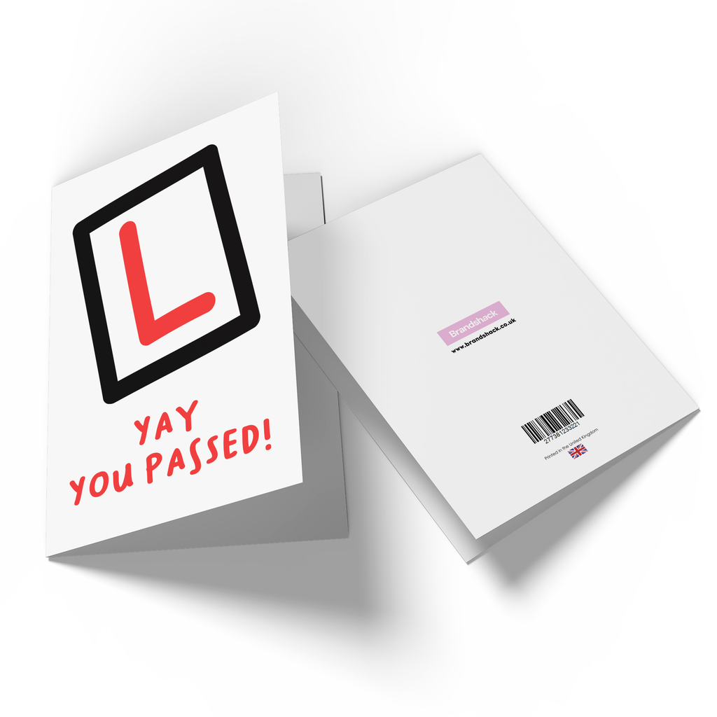 Yay You Passed! Greetings Card