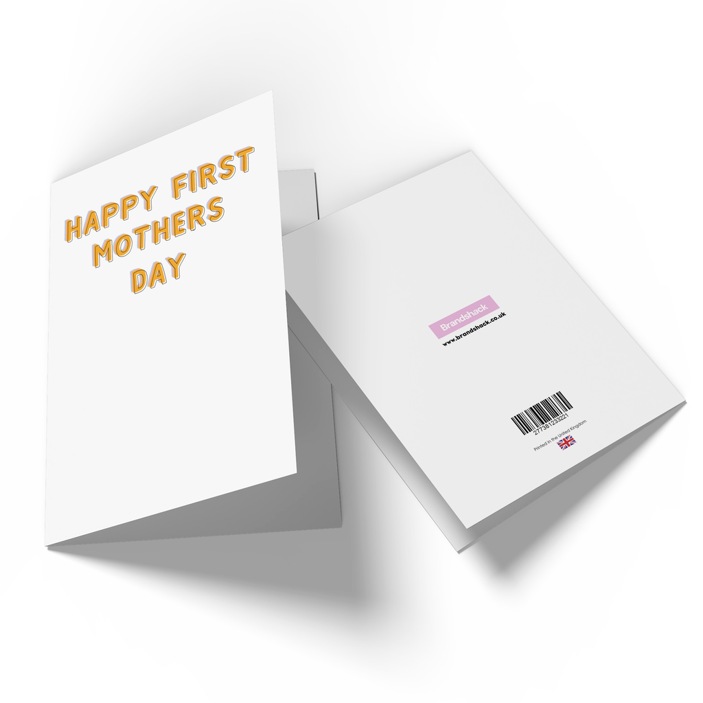 Happy First Mothers Day Greetings Card