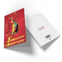 Official The Flash Happy Birthday Greetings Card