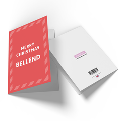 Merry Christmas Bellend Greetings Card