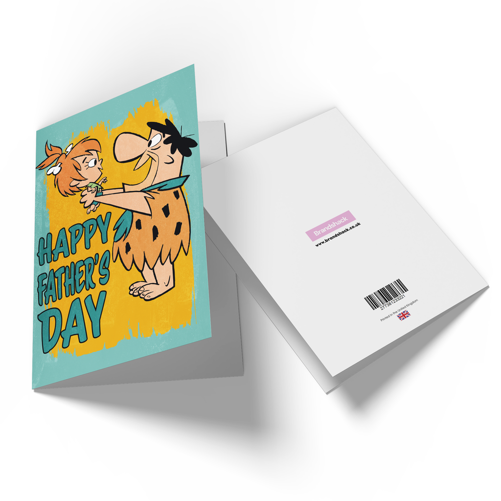 Official Flintstones Happy Father's Day Greetings Card