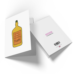 One Tequila, Two Tequila, Three Tequila, Floor Greetings Card