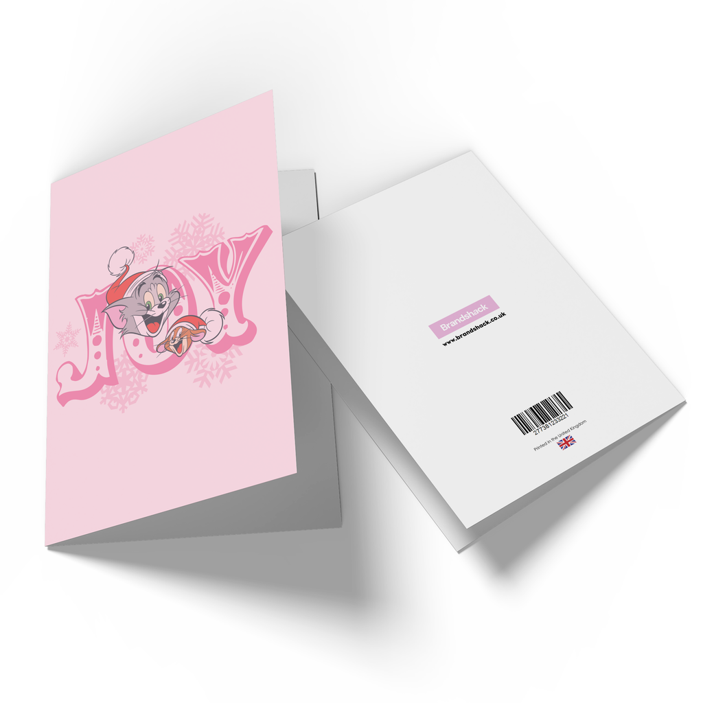 Official Tom And Jerry Joy Greetings Card