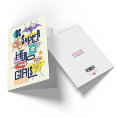 Official DC Super Hero Girls Greetings Card