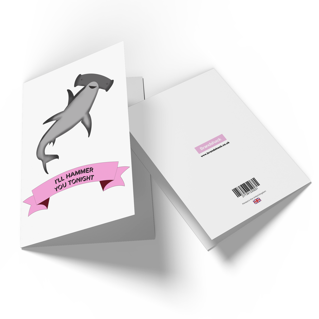 I'll Hammer You Tonight Greetings Card