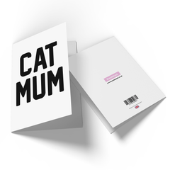 Cat Mum Greetings Card