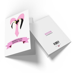 Waddle Id Do Without You Greetings Card