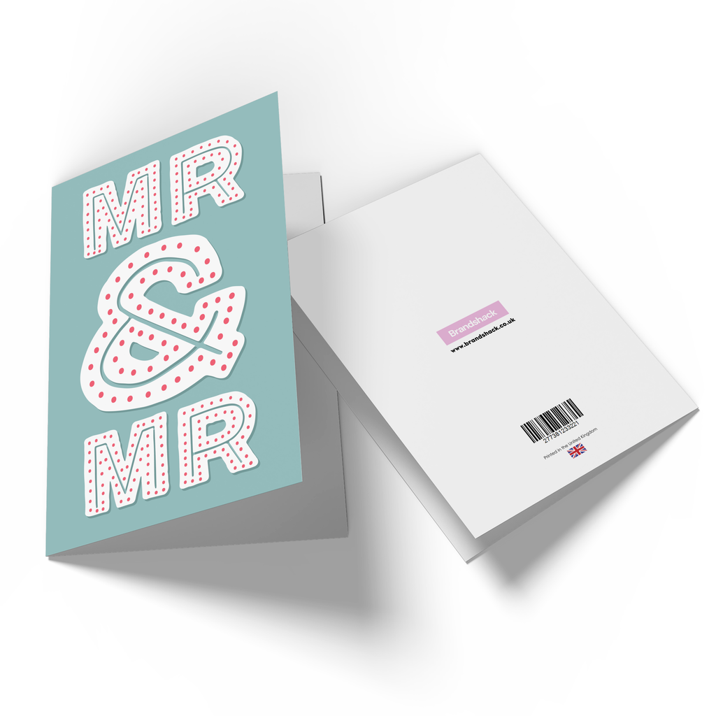 Mr & Mr Greetings Card