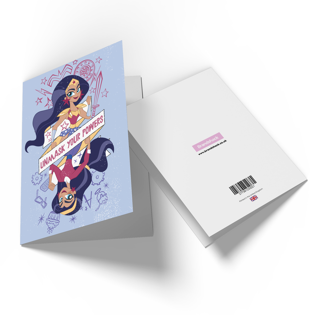 Official Wonder Woman Powers Happy Birthday Greetings Card