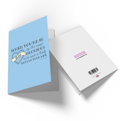 When You're In Love Greetings Card