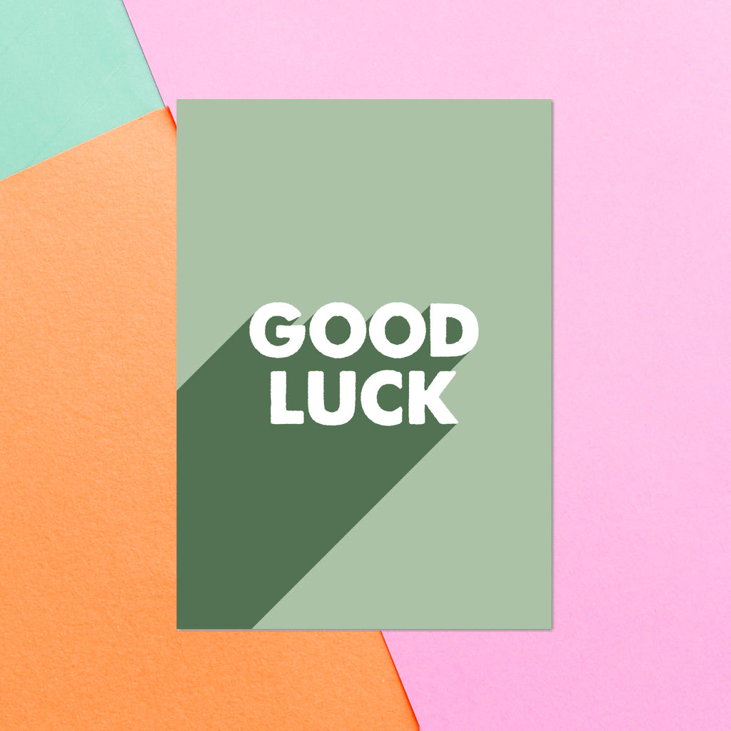 Good Luck Greetings Card
