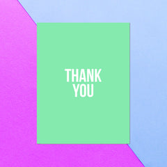 Thank You Greetings Card