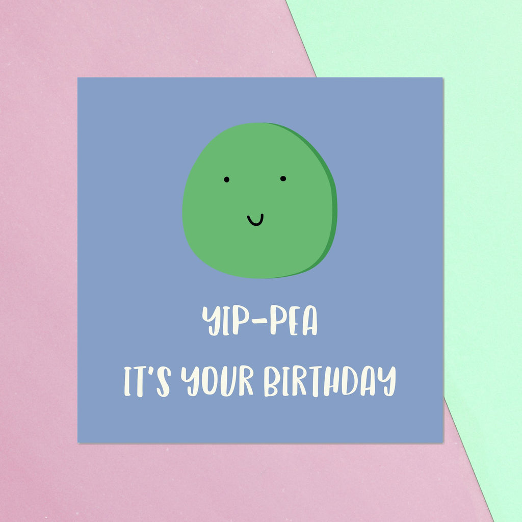 Yip-Pea It's Your Birthday Square Greetings Card