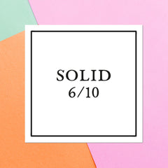 Solid 6/10 Square Greetings Card