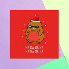 Robin Square Greetings Card