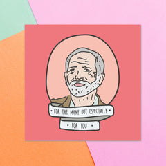 For The Many But Especially For You Square Greetings Card