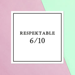 Respektable 6/10 Square Greetings Card