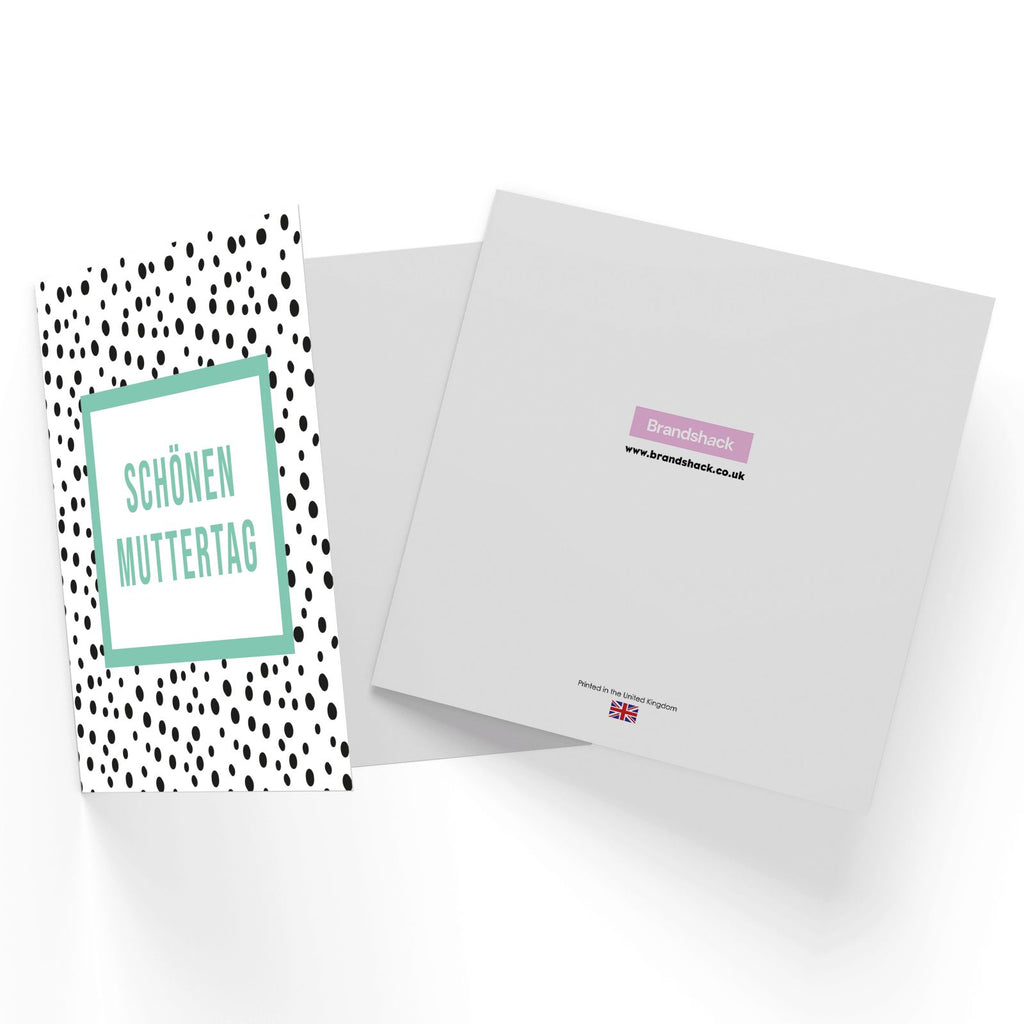 Sch?nen Muttertag Square Greetings Card