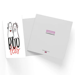 Boo Bees Square Greetings Card