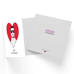 Kanye Be My Valentine? Square Greetings Card