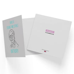 Have A Strong And Stable Birthday Square Greetings Card