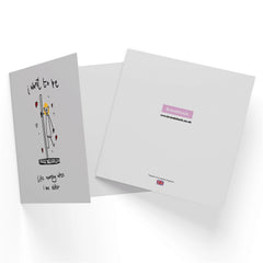 I Want To Be Like Mummy When I'm Older Square Greetings Card