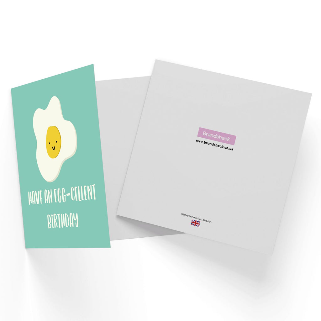 Have An Egg-Cellent Birthday Square Greetings Card