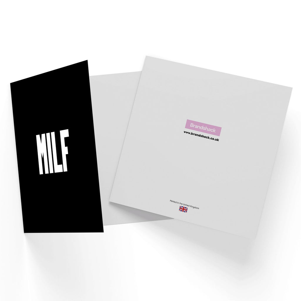 MILF Square Greetings Card